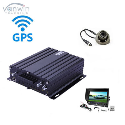 H.265 4CH HD Araç Mobil DVR Alarm Girişi ile 1080P AI Araç Kaydedici Nabız Hızı Girişi