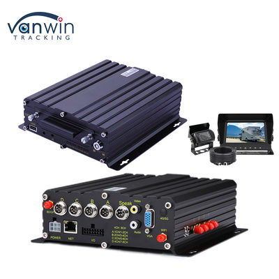 H.265 4CH HD Araç Mobil DVR Alarm Girişi ile 1080P AI Araç Kaydedici Nabız Hızı Girişi