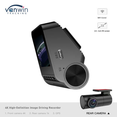 4K Yüksek Kararlı Görüntü Sürüş Kaydedici 1080P Destek WiFi GPS Taksi Kaydedici Kamera