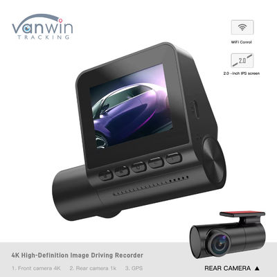 4K Yüksek Kararlı Görüntü Sürüş Kaydedici 1080P Destek WiFi GPS Taksi Kaydedici Kamera