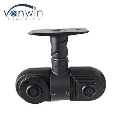Otobüs Çifte lens geniş açılı 2CH 1080P HD CMOS / CCD sensörü ile ön USB araba kamerası