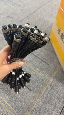 Havacılık Adaptör Kablosu çift 4 Pin Erkek 2 Kameralar Için 6 Pin Dişi Konnektör