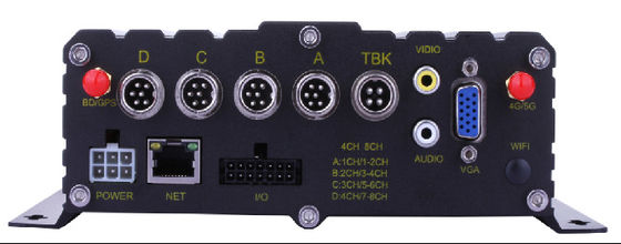 4G 5G WIFI GPS 8 CH AI Mobil DVR ADAS DMS HDD SSD SD Kartla Araba Otobüs Kamyon için