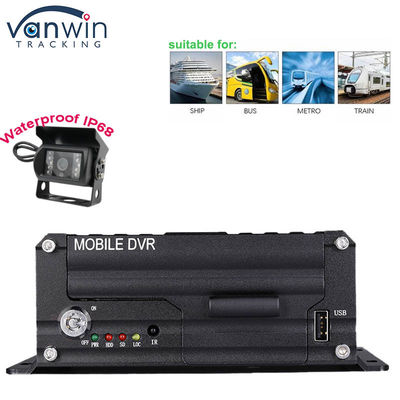 1080P H265 DUAL SD Kart 8 Kanal Mobil DVR HDD Max 2TB ile