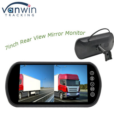 7 İnç AHD Özel Kalıp 1080P Dikiz Aynası Monitörü TFT Araç Monitörü