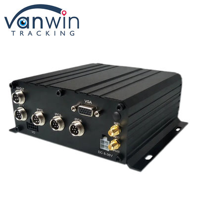 Full HD 1080P 8CH Mobil DVR SD Kart 4G GPS H.265 CMSV6 Otobüs Kamyon DVR Güvenlik Sistemi