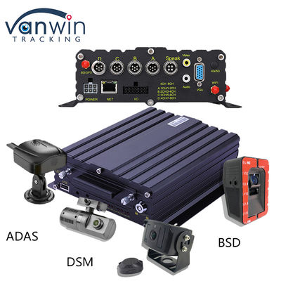 8CH CCTV Kaydedici Araba MDVR AI Güvenlik Erken Uyarı Sistemi Mobil DVR ADAS DMS BSD