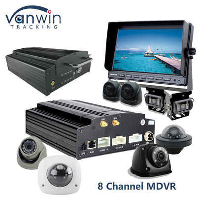 4G Wifi GPS MDVR Kamera Sistemi 8CH Mobil Dijital Video Kaydedici