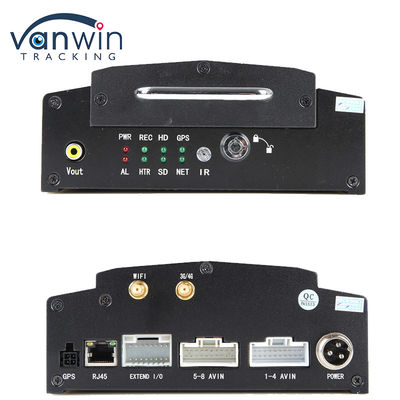 4G Wifi GPS MDVR Kamera Sistemi 8CH Mobil Dijital Video Kaydedici