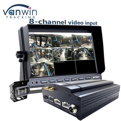 4G Wifi GPS MDVR Kamera Sistemi 8CH Mobil Dijital Video Kaydedici