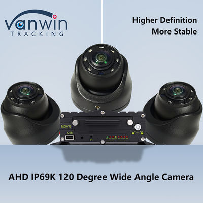 1080P AHD Gece Görüşü Araba Kubbe Kamerası Otobüs Yarım Rel Kamyon Güvenlik Monitörü Araba Kamerası