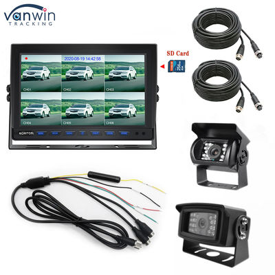 10.1 Inch AHD Quadripation Monitor Gemi İzleme Ekranı