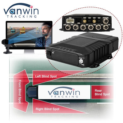 AHD 1080P 8CH 4G GPS Mobil DVR İçeriye yerleştirilmiş ADAS DSM BSD Algoritması AI Güçlü
