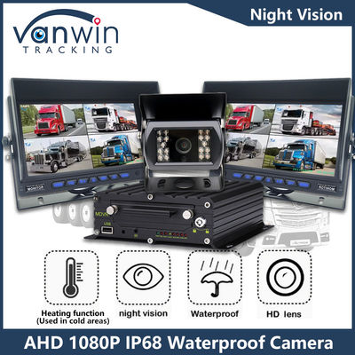 1080P AHD IP68 Araç İzleme Kameraları IR Gece Görme Araç Kameraları