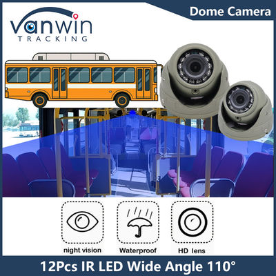 Araç Montajlı Kamera Full HD 1080P Gece Görüşü 2.8mm lens Geniş Açı Kubbe Kamerası