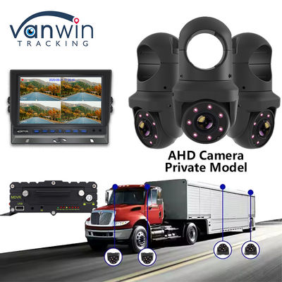 IP69K Full HD Gece Görüşü Araç Kubbe Kamera Özel Model 7 IR Işıklar Araç Kamerası Turck Otobüsü İçin