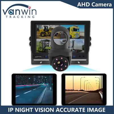 IP69K Full HD Gece Görüşü Araç Kubbe Kamera Özel Model 7 IR Işıklar Araç Kamerası Turck Otobüsü İçin