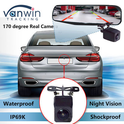 170 derece IP69K Araç Arka Görünüm Kamera Full HD Gece Görünümü CCD Araç Arka Arka Görünüm Kamera
