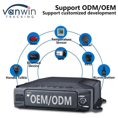 8CH 1080P AHD HDD Mobil DVR 4G GPS MDVR Kaydedici Kamyon Güvenlik Monitor Alarm Sistemi