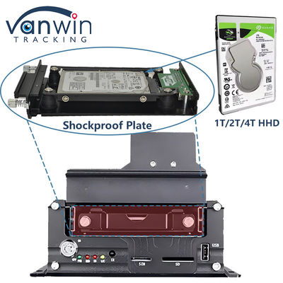 4CH 5G CMSV6 Sistem AI Mobil DVR GPS ile ADAS BSD DMS H.265 MDVR Araba CCTV Monitörü