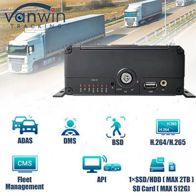 4CH 1080P AI Fonksiyon Mobil DVR ADAS DMS Kit DVR 4G GPS SD HDD MDVR Sistemleri Araç