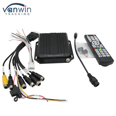 OEM ODM Gerçek Zamanlı 4CH GPS Mobil DVR 4G 1080P WiFi Çift SD Kartlı MDVR Otobüs için