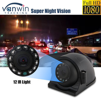 IP69K Süper Gece Görünümü Kamera Kamyon Yan Görünüm Kamera AHD 1080P Otobüs Kamera