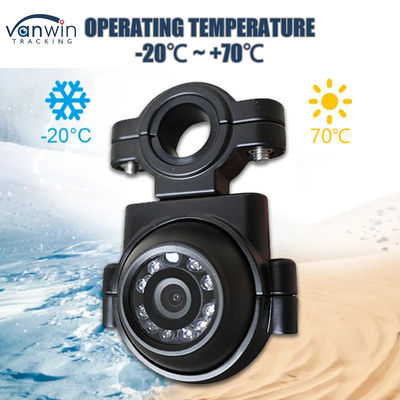 AHD 1080P IP69K Gece Görme Aracı ile Yan Görünüm Kamerası Otobüs Kamyonu için CCTV Kamera