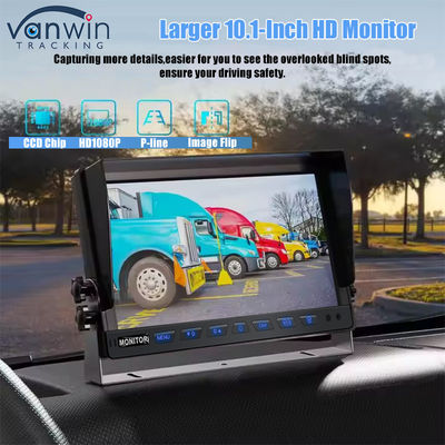10.1 inç TFT Araç HD Monitör Ekranı TFT LCD Renkli HD Ekranı Van Kamyoneti için