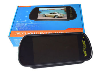 7 inç Cam Araba Dikiz TFT LCD Monitör Ayna Monitör ile 2 video girişleri