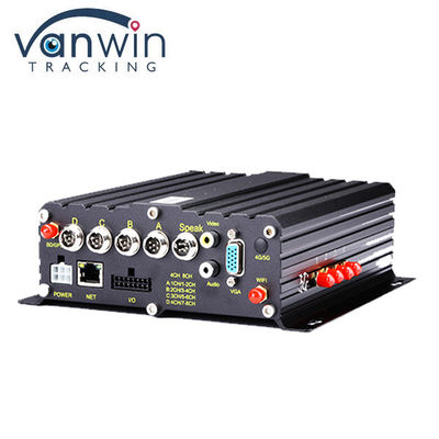 4 Kanal Mobil DVR 4G GPS WIFI HDD 1080P AHD Kart DVR Şehir Otobüsleri Kamyonlar için