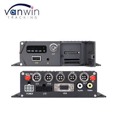 4 Kanal ADAS DSM Araç DVR 4G GPS AHD Kamera SD Kart Video Kaydedici Eğitim Araç Sürüşü Kamyon otobüsü için Mobil DVR