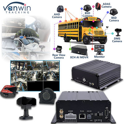 8CH AI Mobil DVR ADAS DMS BSD Fonksiyonu ile MDVR Gelişmiş Araç Güvenlik Çözümü