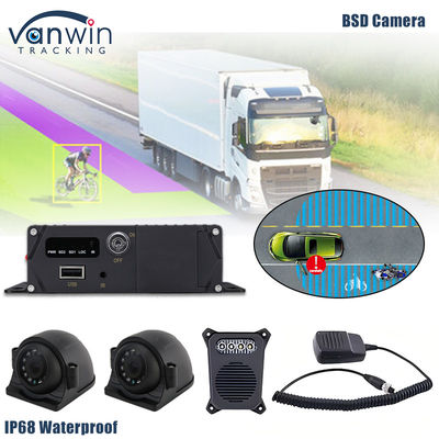 1080P AHD IP69K BSD AI Kamera Kör Nokta Algılama Sistemi Ses ve Işık Alarmı ile Yardım