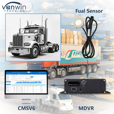 Güvenlik İzleme Mobil DVR Yakıt İzleme Sistemi Araç MDVR CCTV GPS 4G Kamyon için