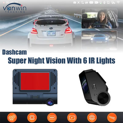 Canlı GPS 4K Ön Ve Video Kaydedici ile 4G Çift Lensli Dash Cam