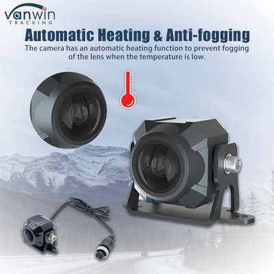 1080P IP69 Su geçirmez 2MP Araç Isıtma Anti Sis Araç Kamerası 180 derece görüş açısı ve su geçirmez işlevi ile