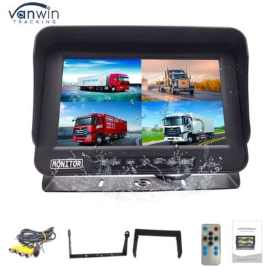 4 Kanallı AI Araç Monitörü Su geçirmez IPX69 Patlama geçirmez 10" AHD Ekranı Mekanik Araçlar İçin