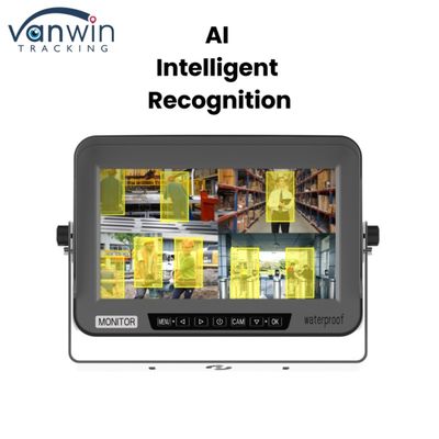 4 Kanallı AI Araç Monitörü Su geçirmez IPX69 Patlama geçirmez 10" AHD Ekranı Mekanik Araçlar İçin