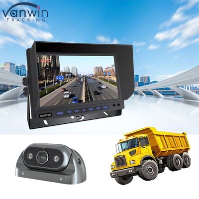 AHD Monitor 4 Kanal 7 Inch Full HD1080P MDVR Split Display Araç Monitörü Araç için