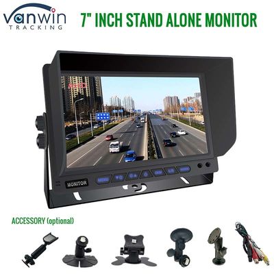 AHD Monitor 4 Kanal 7 Inch Full HD1080P MDVR Split Display Araç Monitörü Araç için