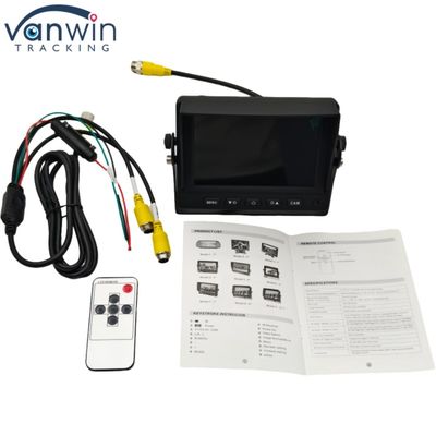 Mini Araç Arka Görünüm Monitörü 5 Inch Araç İçi Yüksek Kararlı Ekran Taksi Otobüsü Kamyon RV için