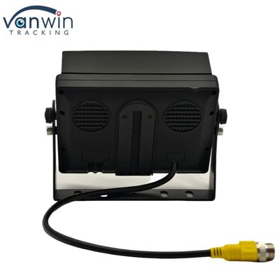 5 inç LCD Ekran TFT Araç Monitörü Metal Bağlantı + 4PIN CCD Renkli Arka Görünüm Geriye Bakış Kamerası 12-24v Karavan Van Rv için