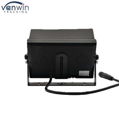Araç Monitörü 7 Inch VGA Çıktısı CCTV Otomatik uyumlu Güvenlik İzleme Ekranı Güneş Şapkası U Stand ile