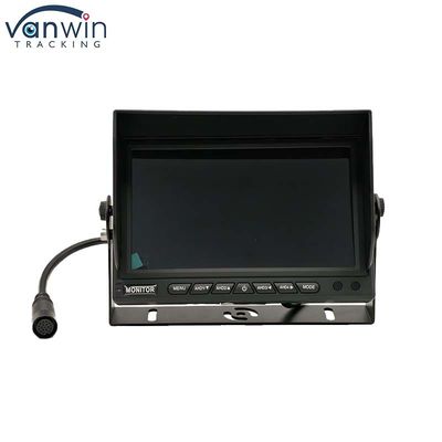 AHD 1080P MDVR Monitör 7 Inch Split Display Monitör SD Kart Kamera RV Motorhome Kamyon Otobüs için Arka Görünüm Geri Dönüş Kit