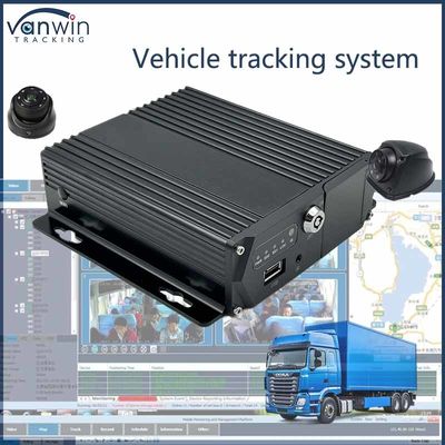 4CH Gerçek Zamanlı Kamyon MDVR Dijital Lastik Basıncı İzleme Sistemi 4G SD 1080P Araç GPS Fonksiyonu
