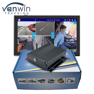 4 Kanal SD Kart Mobil DVR Araç İzleme için Çift Kart Çift Bekleme