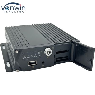 Özelleştirilebilir 4 Kanallı 1080P Mobil DVR Kaydedici | 3G 4G GPS WiFi Otobüs ve Kamyon Filosu İzleme Sistemi