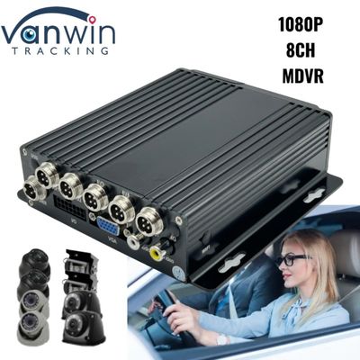 4G SD Kart MDVR 1080P 8 Kanal Araç Kaydedici GPS Fonksiyonu ile Her Filonun Uygun