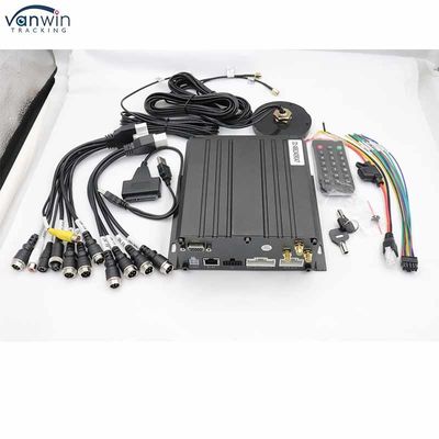1080P AHD Uzaktan Kumanda Araç Otobüs RV 3G 4G GPS Mobil HD 4CH DVR Video Kaydedici